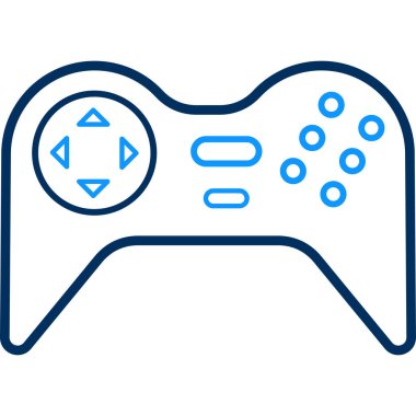 Oyun denetleyici vektör simgesi