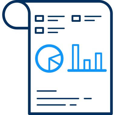 belge simgesi, vektör çizimi