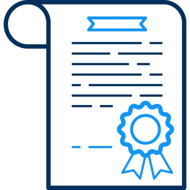 notlar ikonu modern ve basit, vektör illüstrasyonu 