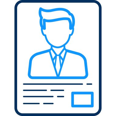 kullanıcı algılama simgesi. İş adamı düz vektör çizimi. beyaz arkaplanda izole edilmiş pictogram.