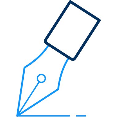 kalem simgesi vektör illüstrasyonu