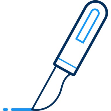 Tırnak makasının vektör çizimi