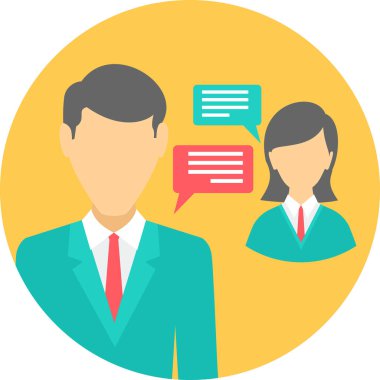 kullanıcı avatar simgesi. vektör illüstrasyonu