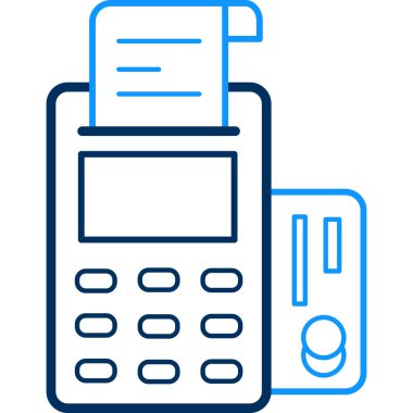 Hesap makinesi simgesi. vektör illüstrasyonu
