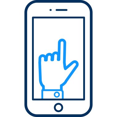 imleç simgesi modern ve basit, vektör illüstrasyonu 