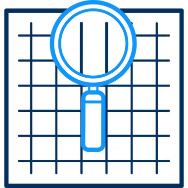 harita arama simgesi modern ve basit, vektör illüstrasyonu 