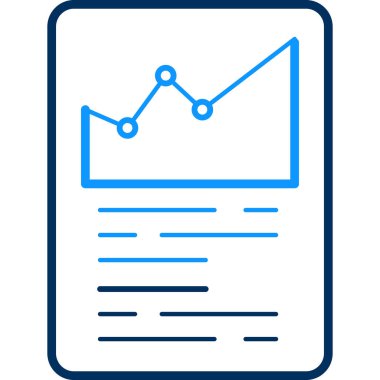 notlar ikonu modern ve basit, vektör illüstrasyonu 