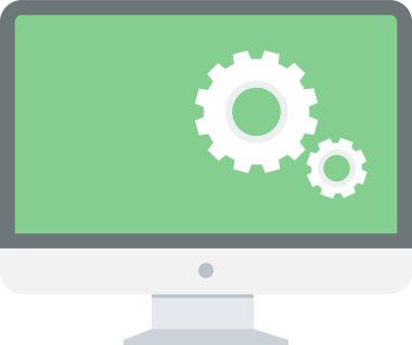 API vektör simgesi modern basit vektör illüstrasyonu 