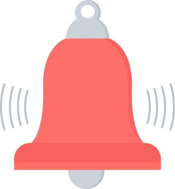 Çan vektör simgesi modern basit vektör illüstrasyonu 