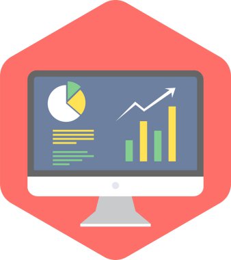 İş Süreci vektör simgesi modern basit vektör illüstrasyonu 