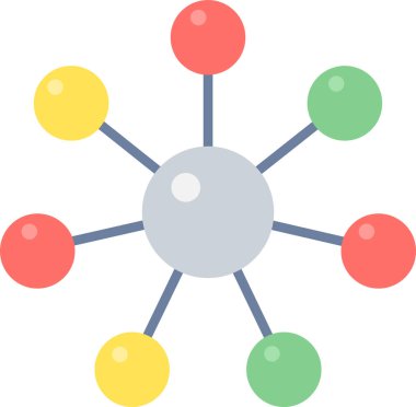 Bağlantı vektörü simgesi modern basit vektör çizimi 