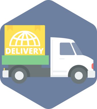 Taşıma vektör simgesi modern basit vektör illüstrasyonu 