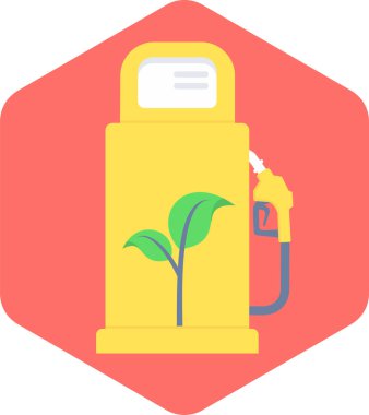 Eko vektör simgesi modern basit vektör illüstrasyonu 