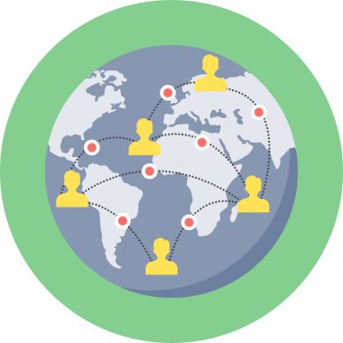 Genel vektör simgesi modern basit vektör illüstrasyonu 