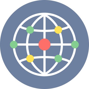 Genel vektör simgesi modern basit vektör illüstrasyonu 