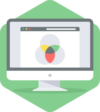 Grafik vektör simgesi modern basit vektör illüstrasyonu 