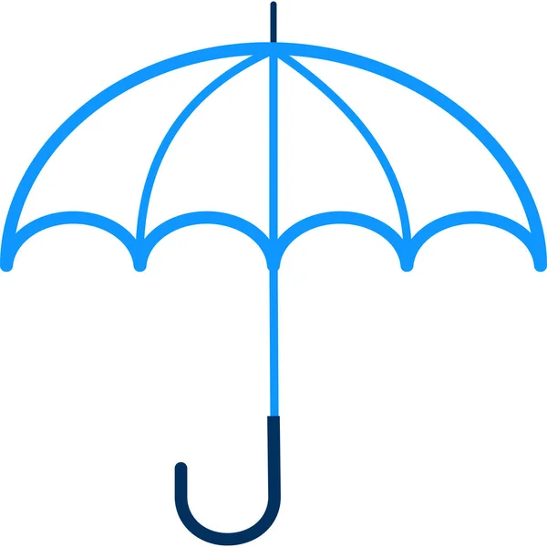 Umbrella Icon Vector Illustration — Stock Vector