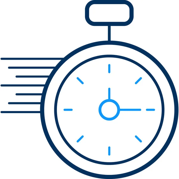 Timer Symbol Modern Und Einfach Vektor Illustration — Stockvektor