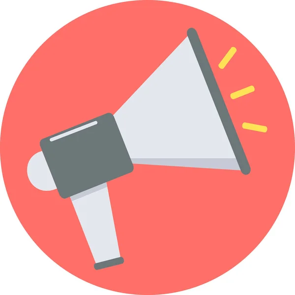 Duyuru vektörü simgesi modern basit vektör illüstrasyonu 