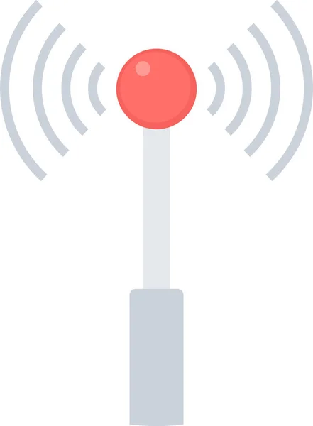 Icono Vector Antena Moderna Ilustración Simple Vector — Vector de stock