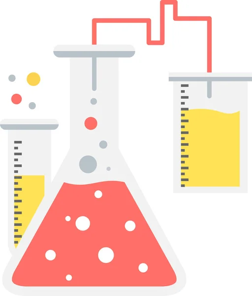 Εικονίδιο Διάνυσμα Χημείας Σύγχρονη Απλή Διανυσματική Απεικόνιση — Διανυσματικό Αρχείο