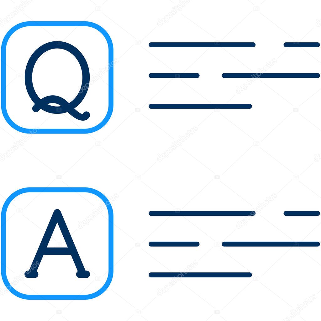 Vector illustration of a set of paper clip