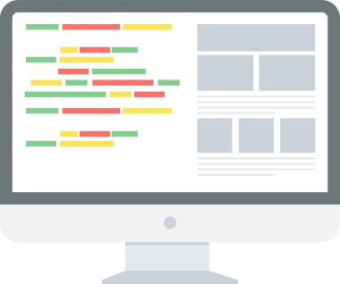 Düzen vektör simgesi modern basit vektör illüstrasyonu 