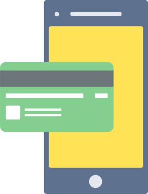 Ödeme vektörü simgesi modern basit vektör illüstrasyonu 