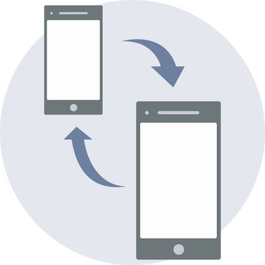 Vektör simgesi paylaşımı modern basit vektör illüstrasyonu 