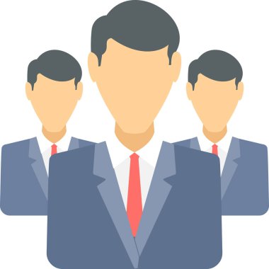 Takım vektör simgesi modern basit vektör çizimi 