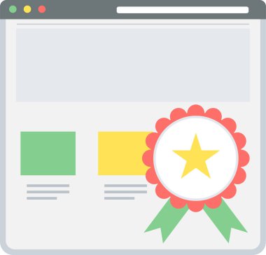 Üst Sayfa vektör simgesi modern basit vektör illüstrasyonu 