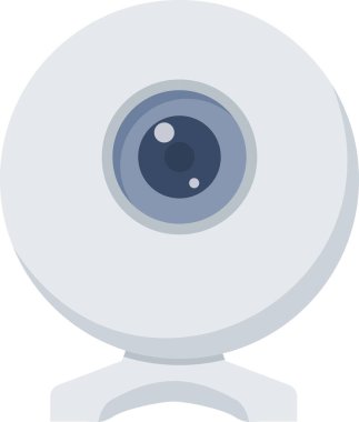 Web Kamerası vektör simgesi modern basit vektör illüstrasyonu 