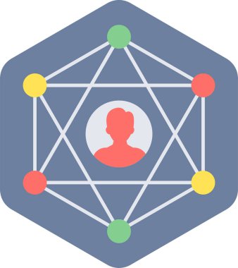 Web Topluluğu vektör simgesi modern basit vektör illüstrasyonu 