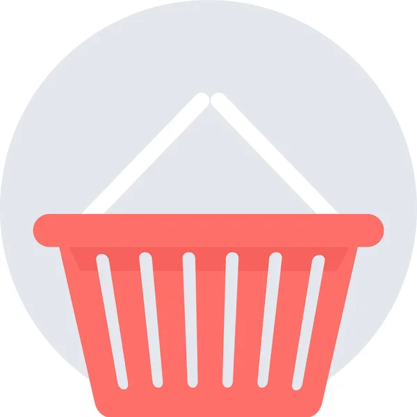 Shopping Cart Icon Modern Simple Vector Illustration — Stock Vector