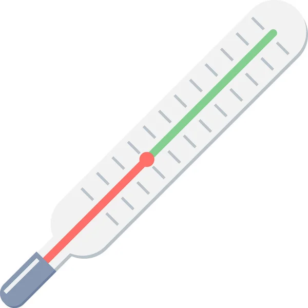 Icona Vettoriale Termometro Moderna Semplice Illustrazione Vettoriale — Vettoriale Stock