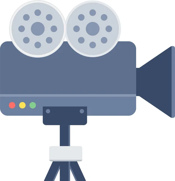 Video Kamera Vektorová Ikona Moderní Jednoduché Vektorové Ilustrace — Stockový vektor