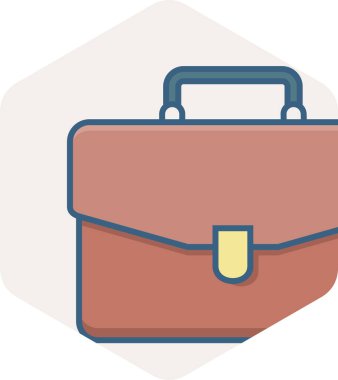 iş durumu simgesi modern ve basit, vektör illüstrasyonu 