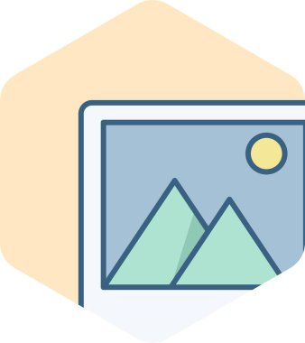 resim vektörü simgesi modern basit vektör illüstrasyonu 