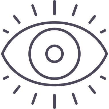 Modern basit vektör illüstrasyonunu aç 