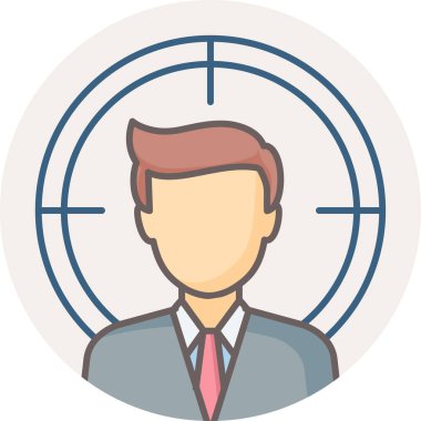 erkek vektör simgesi modern basit vektör illüstrasyonu 