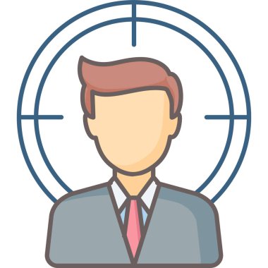 erkek vektör simgesi modern basit vektör illüstrasyonu 