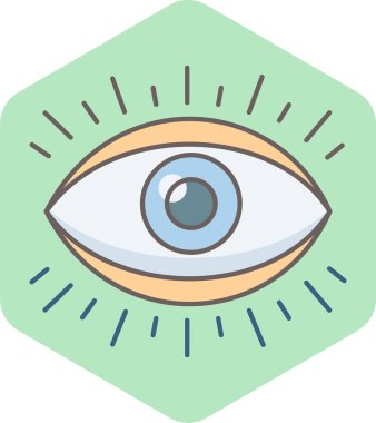 Modern basit vektör illüstrasyonunu aç 