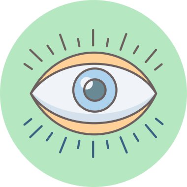 Modern basit vektör illüstrasyonunu aç 