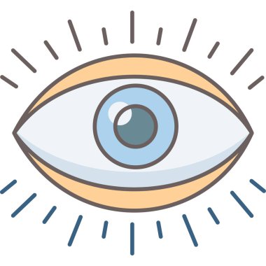 Modern basit vektör illüstrasyonunu aç 