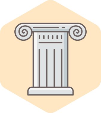 geçmiş vektör simgesi modern basit vektör illüstrasyonu 