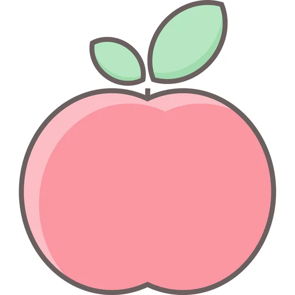 Icono Apple Moderno Simple Ilustración Vectorial — Archivo Imágenes Vectoriales