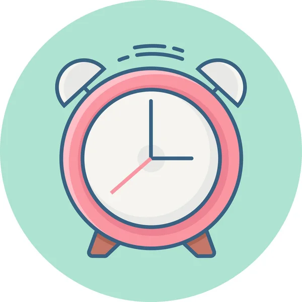 Alarm Clock Vector Icon Modern Simple Vector Illustration — Stock Vector