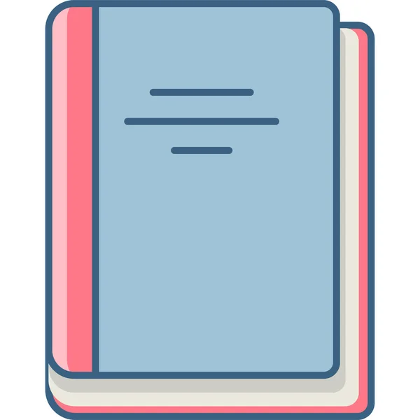 Notizbuch Vektorsymbol Moderne Einfache Vektorillustration — Stockvektor