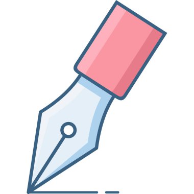 kalem ucu vektör simgesi modern basit vektör illüstrasyonu 