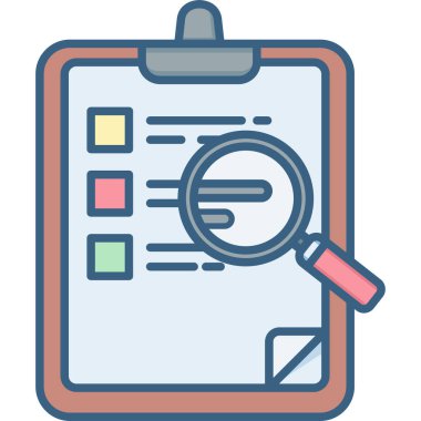 liste vektör simgesi modern basit vektör illüstrasyonu 